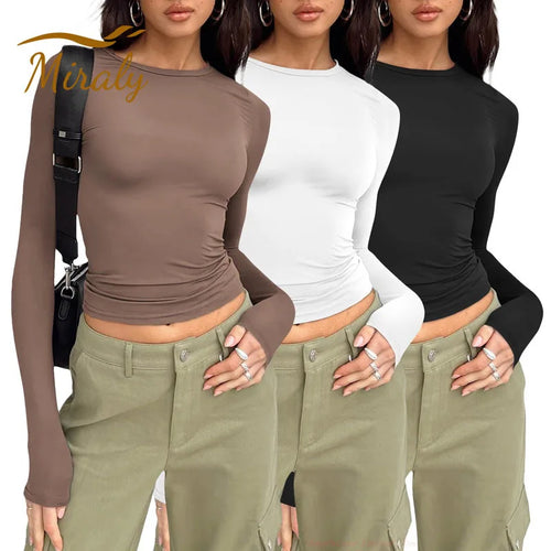 Everyday Cute Crop Basic Top Tee