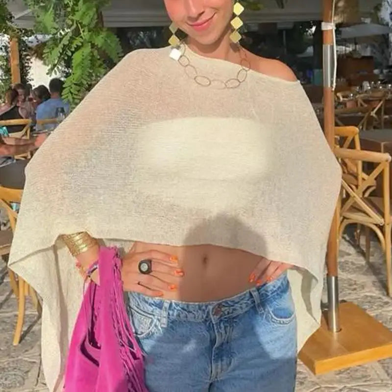 Breezy Festival Knit Coverup Top