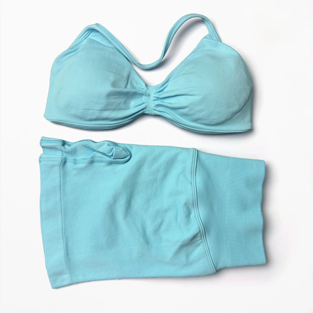 Seamless Strappy Workout Gym Set