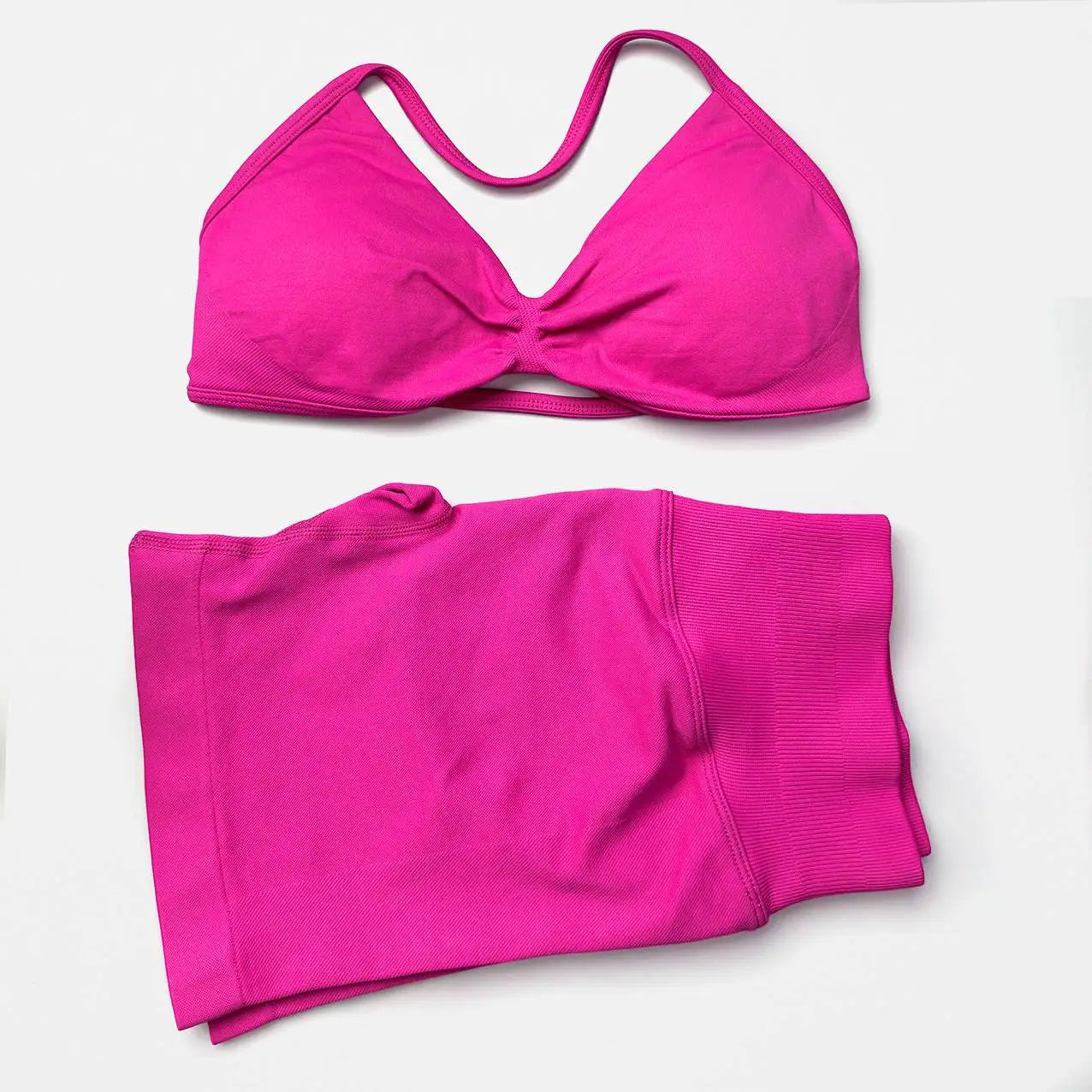 Seamless Strappy Workout Gym Set